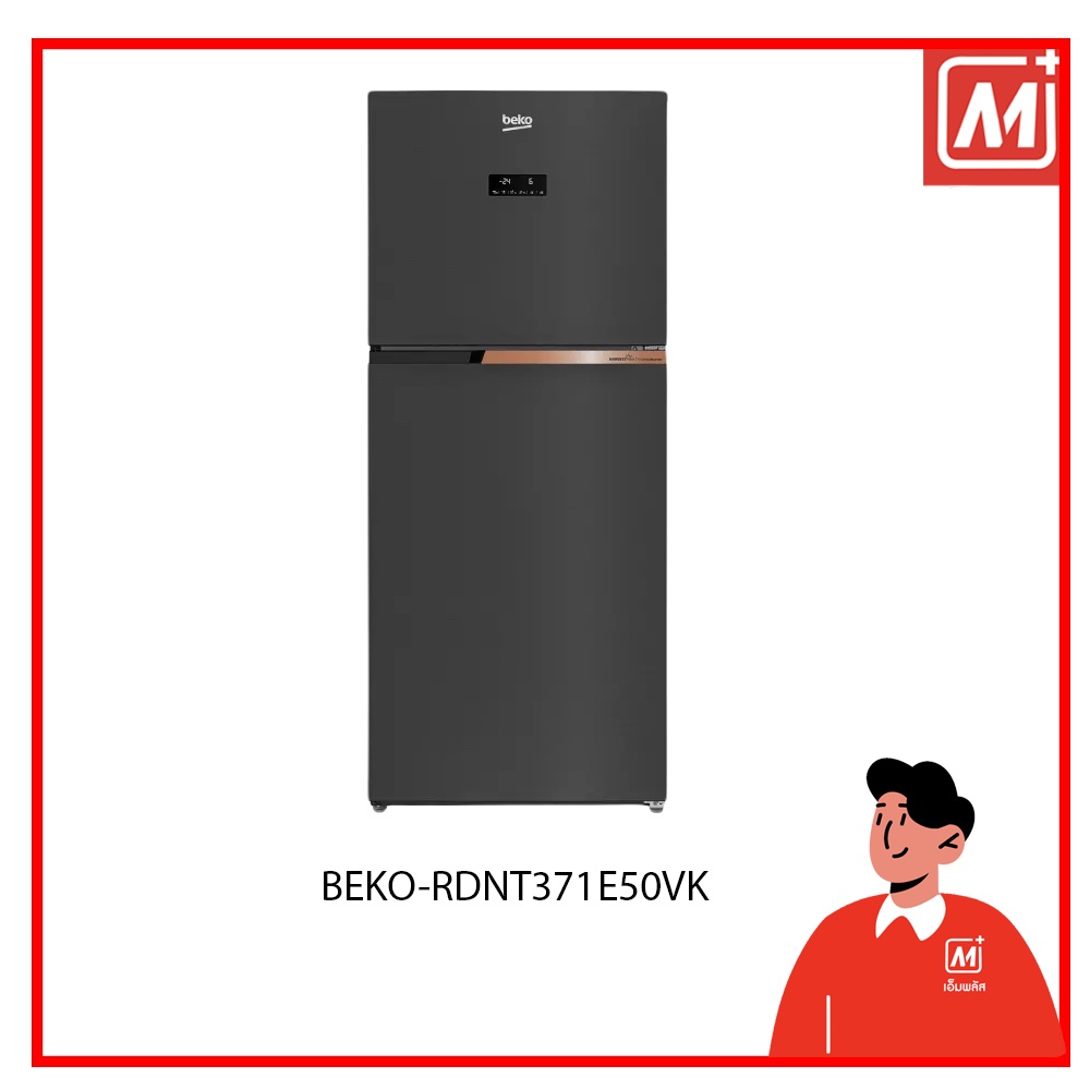 Mplus ตู้เย็น2ประตู-BEKO-RDNT371E50VK | Shopee Thailand
