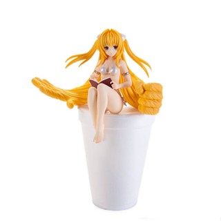 งานแท้ Furyu To Love Ru Darkness: Golden Darkness Konjiki No Yami Noodle Stopper Figure (White Version) Yami to love ru