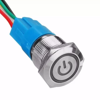 JD.C สวิทช์พร้อมชุดสายไฟ สวิตซ์กดติด-กดดับ ปรับได้ 4 สเต็ป 16mm 1ชุด