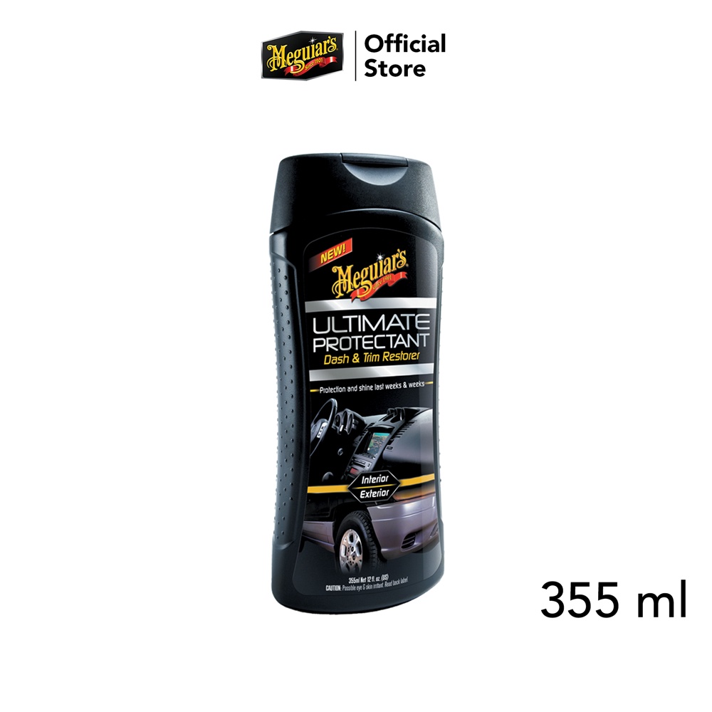 Meguiar's G14512 Ultimate Protectant Dash & Trim Restorer น้ำยาฟื้นฟูเคลือบเงายางและพลาสติก ขนาด 355 มิลลิลิตร