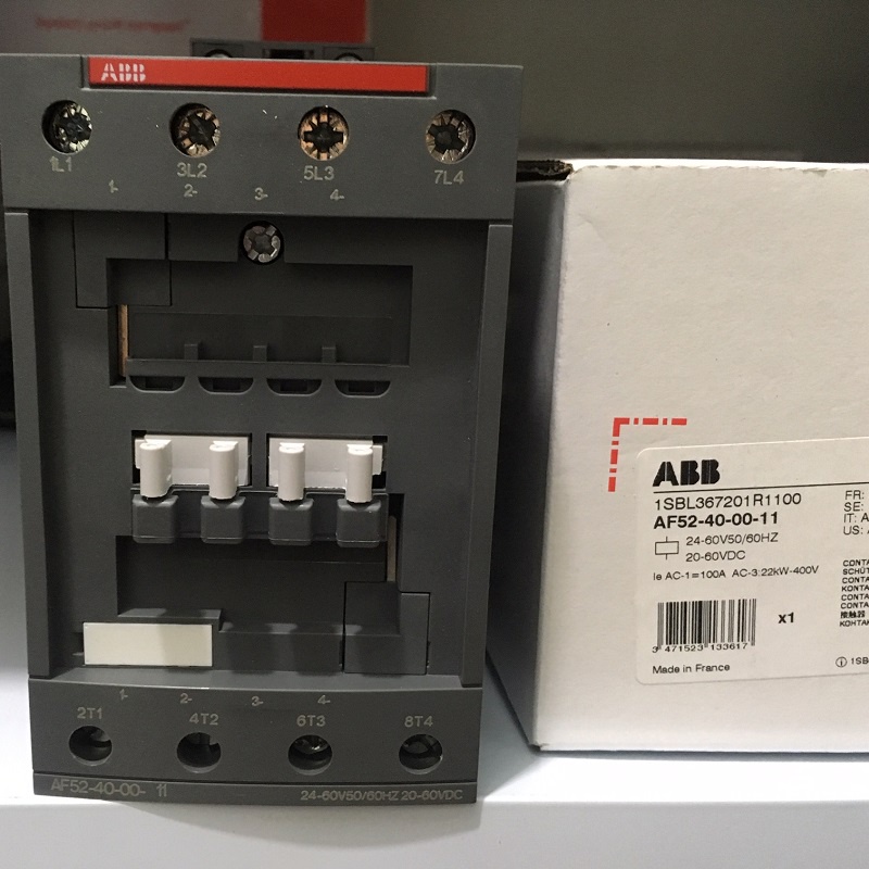 HB ABB คอนแทคเตอร์ 4-ploe AC-1 100A AC/DC ทํางาน 4 NO เสาหลัก AF52-40-00-11