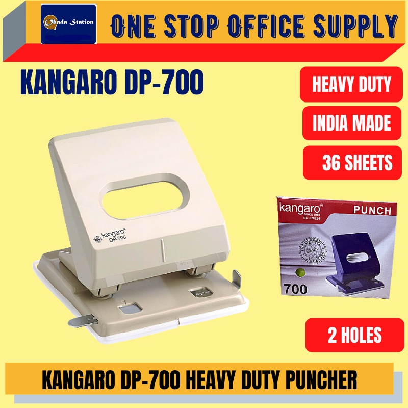 KANGARO DP-700 HEAVY DUTY PUNCHER / คล้ายกับเครื่องเจาะ MAX / DP-700 / เครื่องเจาะรู / PENEBOK LUBAN