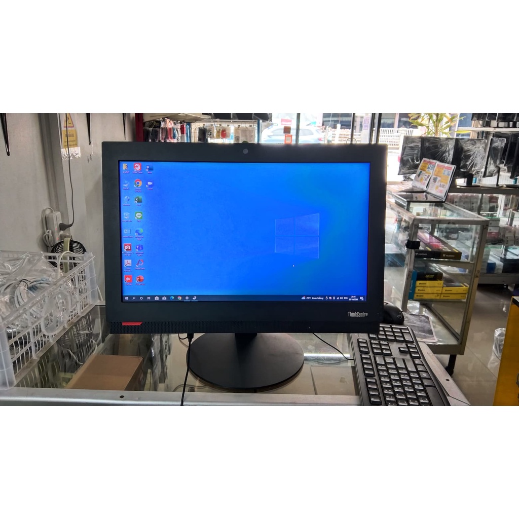 คอมพิวเตอร์มือสองLenovo All in one AIO รุ่นM700z/ Corei5-6400T 2.10GHz/ 4GB/ HDD 500GB/ 20”LED พร้อมใช้งาน #7