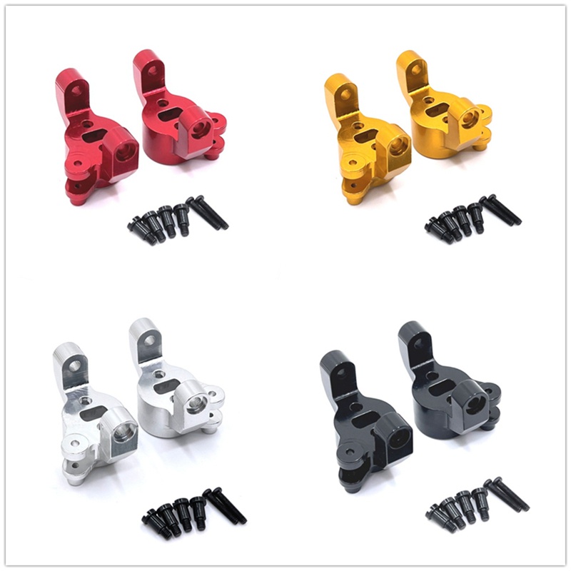 อะไหล่อัพเกรด บล็อกลูกล้อดุมล้อหน้า โลหะ สําหรับรถบังคับ HB Toys ZP1001 ZP1002 ZP1003 ZP1004 ZP 1001