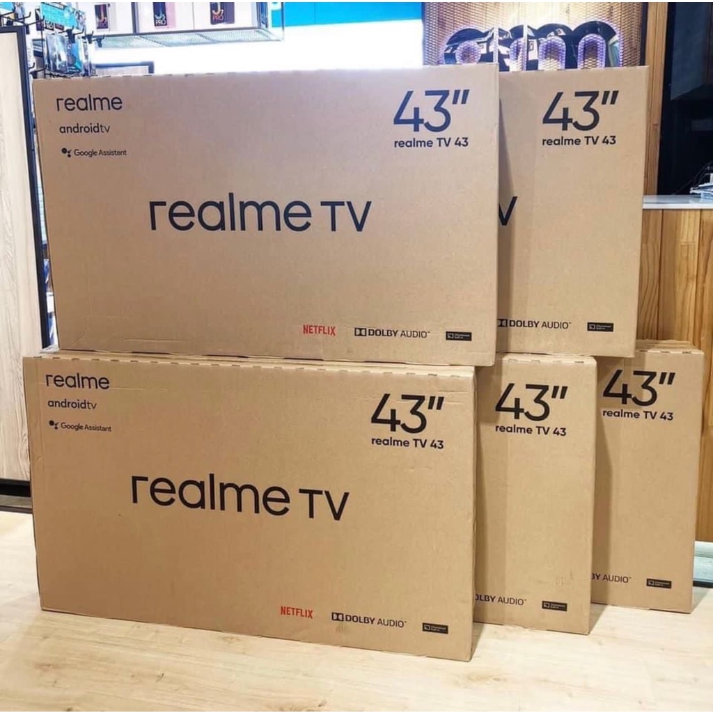 BRAND NEW REALME 4K UHD 43” SMART TV