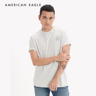 American Eagle x Line Friends Graphic T-Shirt เสื้อยืด ผู้ชาย กราฟฟิค  (NMTS 017-2674-006)