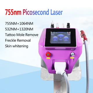 Portable Nd Yag Laser Picosecond Laser with Carbon Peel Skin Whitening Picosecond Laser Tattoo Removal beauty Machine 3Q