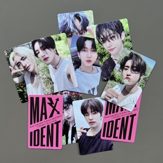 โปสการ์ด STRAY KIDS MAXIDENT ขนาดเล็ก กันน้ํา 8 ชิ้น