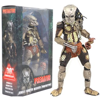 Neca หน้ากากล่าสัตว์ป่า 7&amp;quot; ตุ๊กตาฟิกเกอร์ ครบรอบ 1:12 ครบรอบ 30 ปี