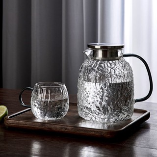 ✨ใบชุดกาน้ำชา. glass tea pot 1800 ml.และแก้วชา 4-6