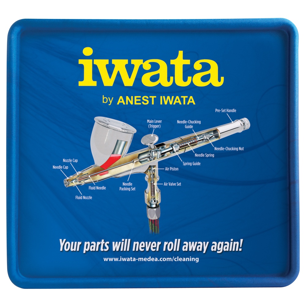 IWATA CL200 Raised Ridge Airbrush Cleaning Mat