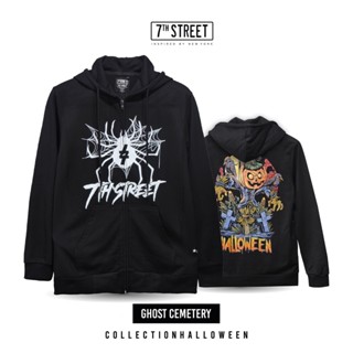 7th Street - Hood เสื้อฮู้ด แบบซิบหน้า รุ่น HD-GCT HALLOWEEN COLLECTION.