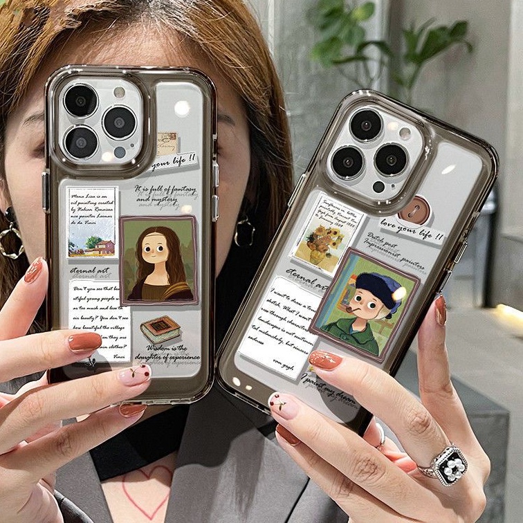 เคสโทรศัพท์มือถือแบบนิ่ม ใส กันกระแทก ลายน่ารัก สําหรับ IPhone 14 11 Pro Max 13 12 8 7 Plus XS X XR 6 6S SE 2020
