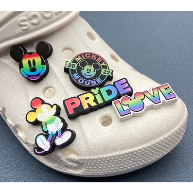 CROCS Mk (jibbitz Charms) รองเท้าแตะ (คุณภาพสูง) / ชุดจิบบิทซ์ / โครค jibbitz / วันเกิด ของขวัญ
