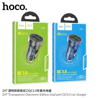 หัวชาร์จในรถยนต์ Hoco Z47 /2 USB หัวชาร์จ หัวชาร์จในรถยนต์ ที่ชาร์จในรถยนต์ ชาร์จเร็ว ของแท้100%