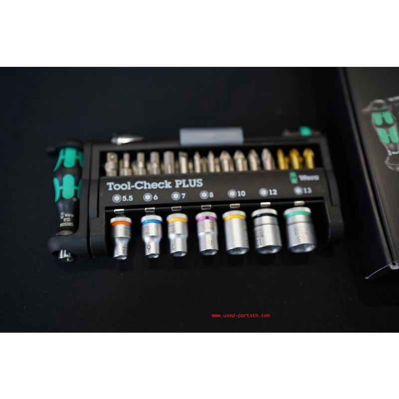 ชุดเซท WERAอันเล็กครบพร้อมพกพา Tool-Check Bit & Ratchet Set