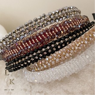 Lock and Keep Jewel ที่คาดผม Claire Bead Headband