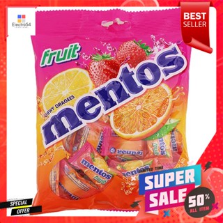 เมนทอส ลูกอมรสผลไม้รวม 118.8 ก.Mentos Mixed Fruit Candy 118.8 g.