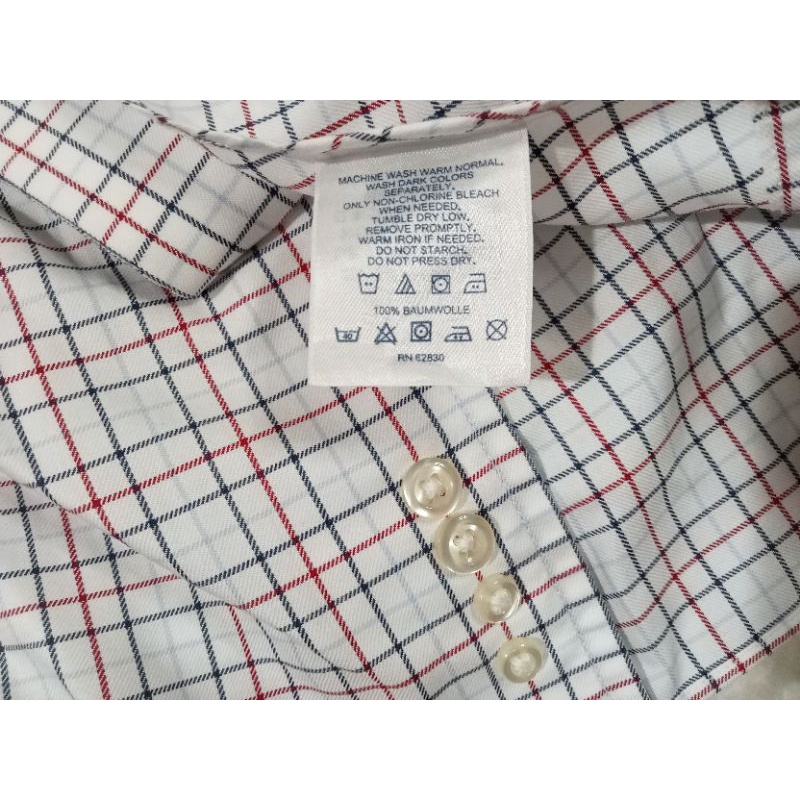 เสื้อเชิ้ตแขนยาวยี่ห้อ LANDS'END มือสองกระสอบนำเข้า #3