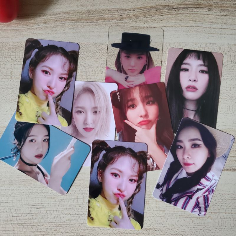 Red Velvet Irene Wendy Seulgi Joy Yeri Photocard อย่างเป็นทางการ