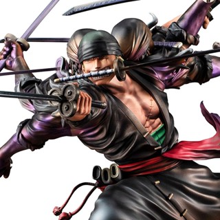 Bandai(บันได) MEGAHOUSE PORTRAIT.OF.PIRATES ONE PIECE WA-MAXIMUM RORONOA ZORO VER. DEMON SPIRIT KYUUTOU-RYUU ASURA