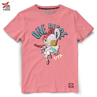 Dextreme เสื้อวันพีซ (DOP-1588) One Piece Film Red ลาย อูตะ UTA มี สีชมพู และ สีขาว