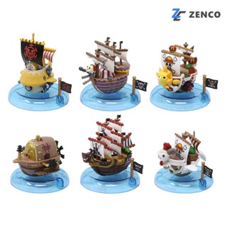 MegaHouse One Piece Yura Yura 3 Pirate Ship Collection (Set of 6) 4535123825385