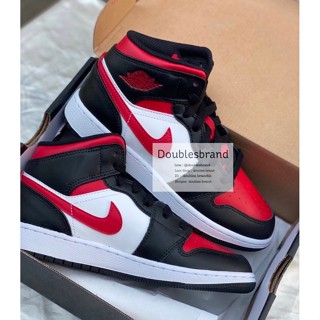 🔥โปร Nike Air Jordan Mid red black