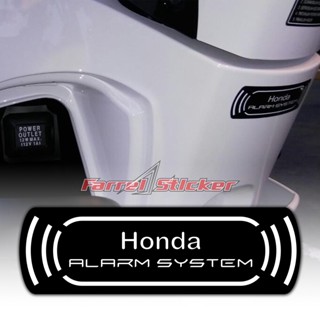 สติกเกอร์ฉลาก ระบบเตือนภัย สําหรับ Honda