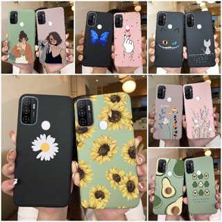 เคสโทรศัพท์มือถือ ซิลิโคน ลายการ์ตูนหัวใจ สําหรับ oppo a53 2020 a53 A 53 a53 2020