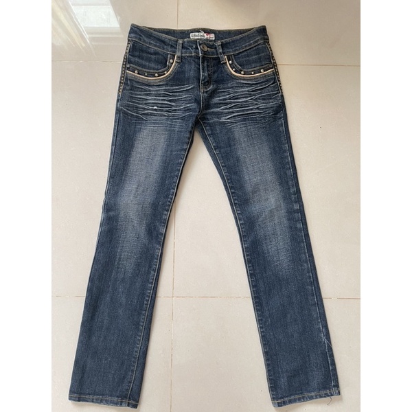 กางเกงยีนส์ y2k/////