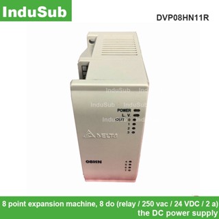 Dvp08hn11r plc โมดูลอนาล็อกดิจิทัล EH3 Series I/O ตั้งโปรแกรมได้ plc