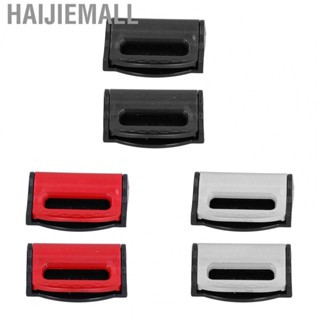 Haijiemall Pair Seat Belt Positioner Clip Tension Adjuster Adjustable Comfortable Car Modification Replacement Seatbelt