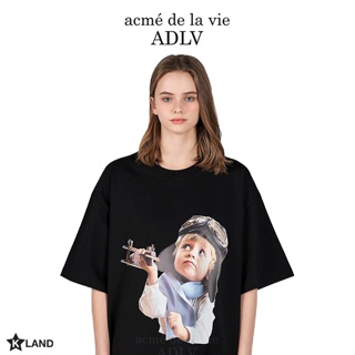 ADLV ( acmé de la vie) BABY FACE HELICOPTER BOY SHORT SLEEVE T-SHIRT (ADL22TS0023U)