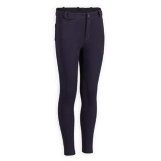 กางเกงขี่ม้าสำหรับเด็กรุ่น 140 FOUGANZA KIDS HORSE RIDING JODHPURS 140 - NAVY BLUE