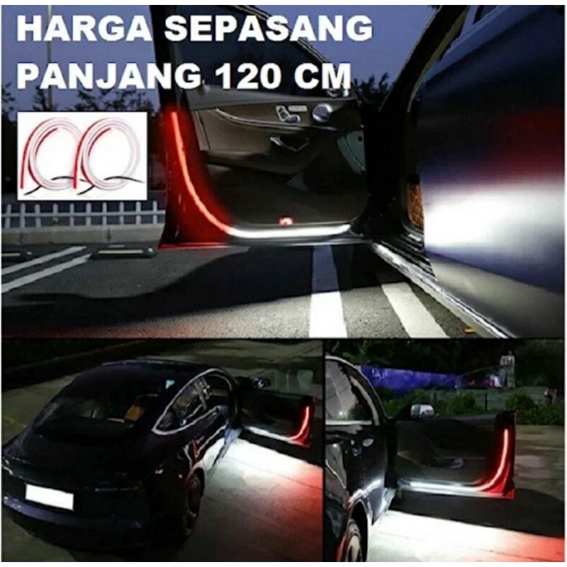 CREE LED DRL STRIP LIGHTS EYEBROW RUNNING MOTORCYCLE/CAR