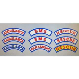 อาร์มambulance  อาร์มEMS.​ อาร์ม​RESCUE​  อาร์มPARAMEDIC