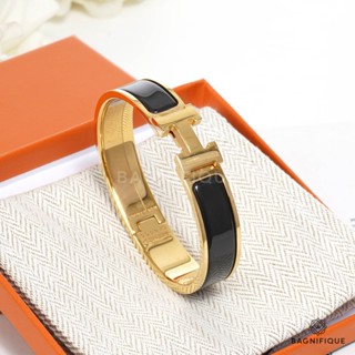 HERMES CLIC CLAC 1 CM BLACK GHW SIZE PM