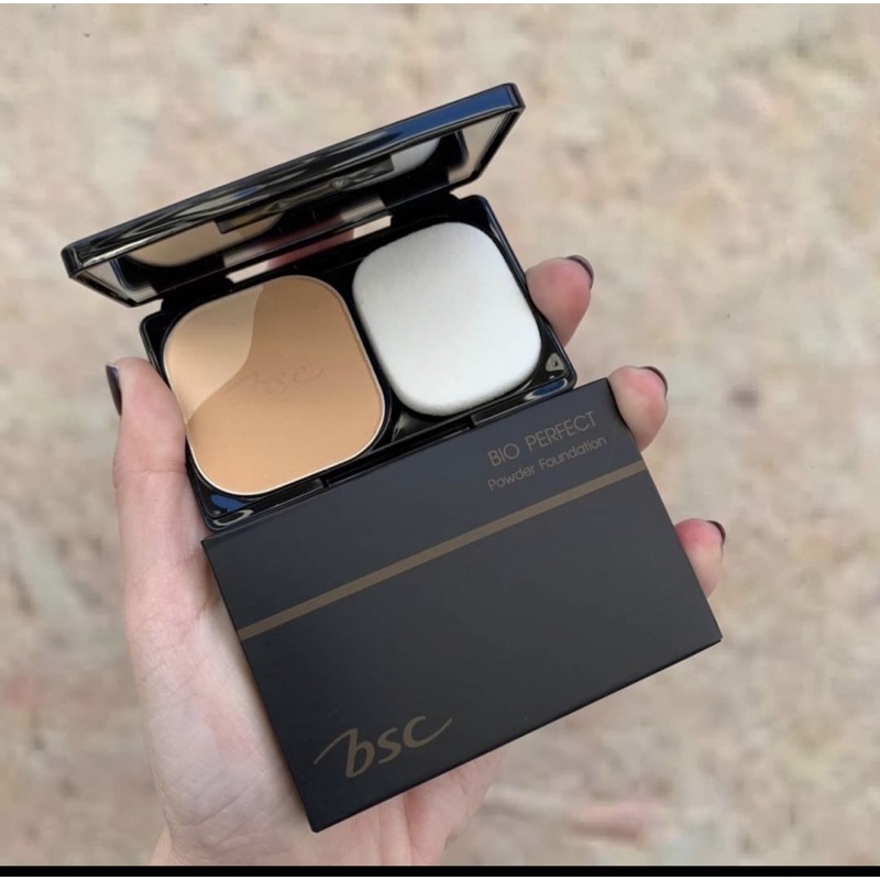 BSC BIO - PERFECT POWDER Foundation SPF 25 PA++ #C2 (ขนาด5กรัม ครึ่งนึงของไซส์จริง)