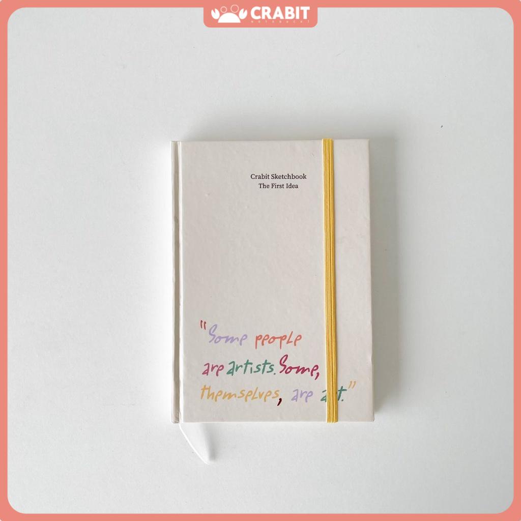 Sketchbook A5 190gsm Crabit ดินสอธรรมดา Sketchbook 60 หน้า