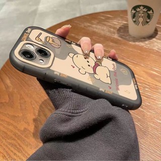 ใหม่ เคสป้องกันโทรศัพท์มือถือ ลายการ์ตูนหมีพูห์ สําหรับ Apple 11 12 13 14Pro max 7 8p XR XS max 9DNX