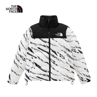 The NORTH Face ของแท้ 100% เสื้อแจ็กเก็ต ผ้าฝ้ายหนา กันน้ํา กันลม ลายม้าลาย 1996 สําหรับผู้ชาย และผู้หญิง