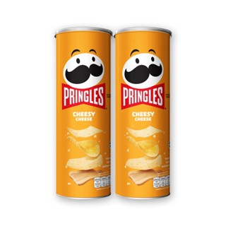 PRINGLES พริงเกิลส์ มันฝรั่งทอดกรอบ รสชีส ขนาด 102กรัม ยกแพ็ค 2ชิ้น CHEESE