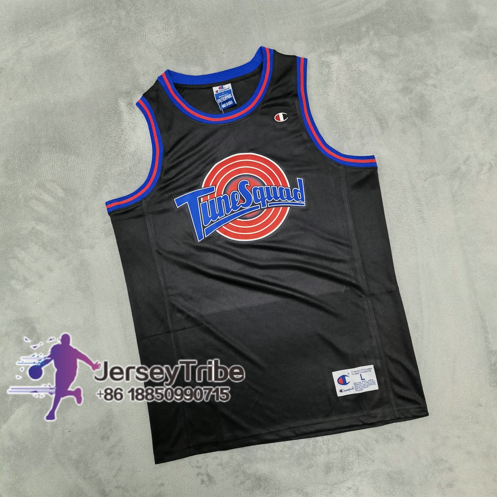 Nba Basketball Mens Jersey Space Jam 1 Tune Squad 23 Michaelˉjordan Jerseys Black