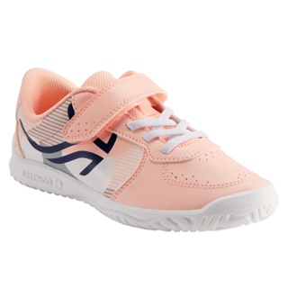 รองเท้าเทนนิสสำหรับเด็กรุ่น TS130 KIDS RIP-TAB TRAINERS TS 130 - PINK