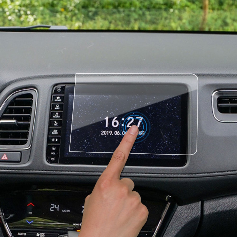 สติกเกอร์ฟิล์ม GPS นําทางรถยนต์ สําหรับ Honda HRV HR-V Vezel 2014 2015 2016 2017 2018 2019 2020