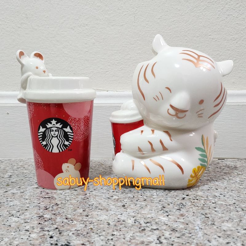 Sale Starbucks Zodiac Rat Bank สตาร์บัค กระปุกออนสิน หนู ...