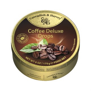 คาเวนดิช แอนด์ ฮาร์วีย์ ลูกอมรสกาแฟ 175 กรัม - Coffee Deluxe Drops, 175g Cavendish &amp; Harvey brand