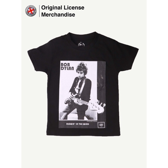 KATUN BOB DYLAN Blowing In The Wind Logo Cotton T-Shirt for Boys and Girls