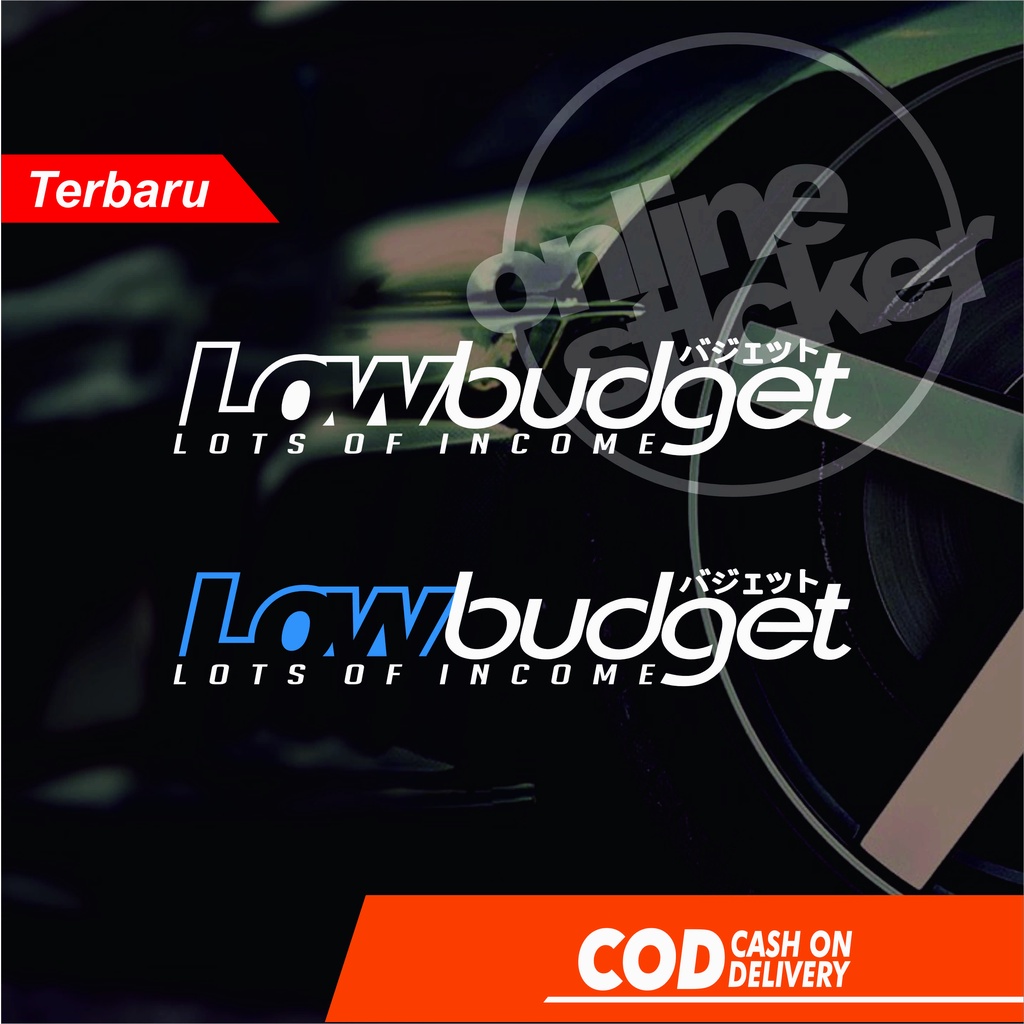 สติ๊กเกอร์ Low Budget PART.2 | การตัดบน